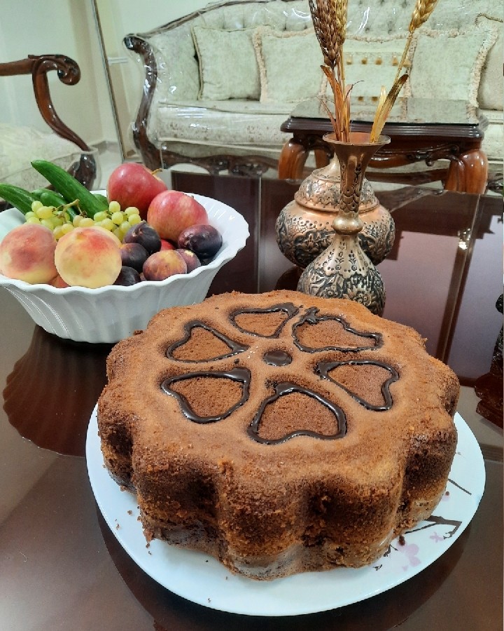 عکس کیک شکلاتی . Chocolate cake