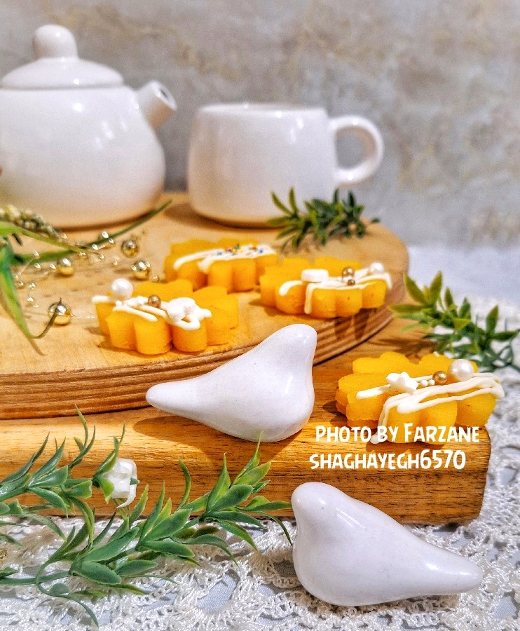 عکس حلوا شیر 