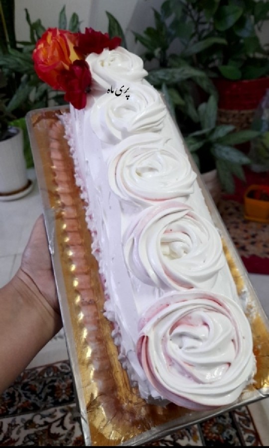 عکس رولت خامه ای