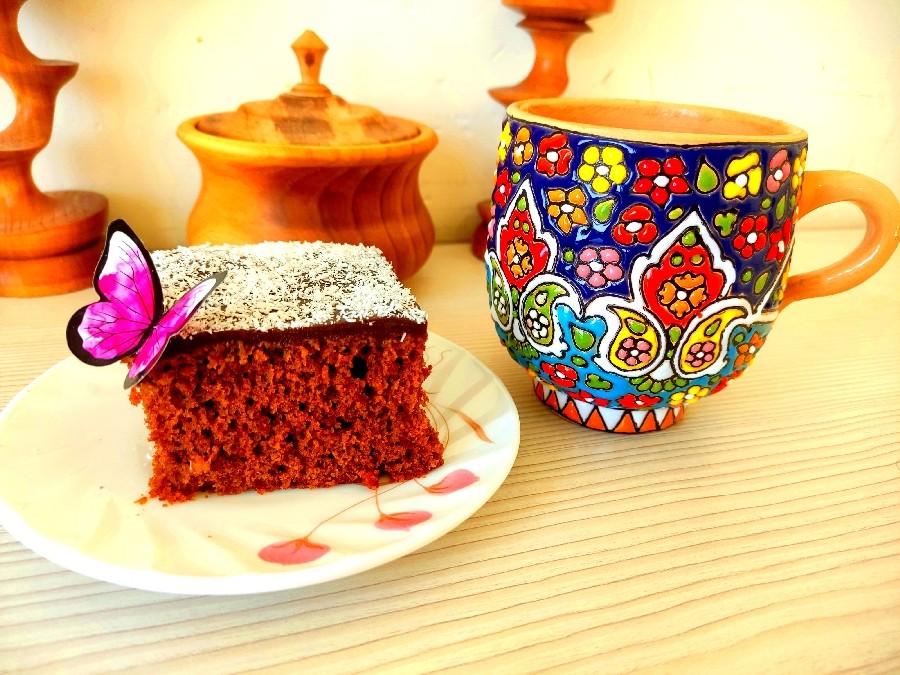 عکس کیک موکا
