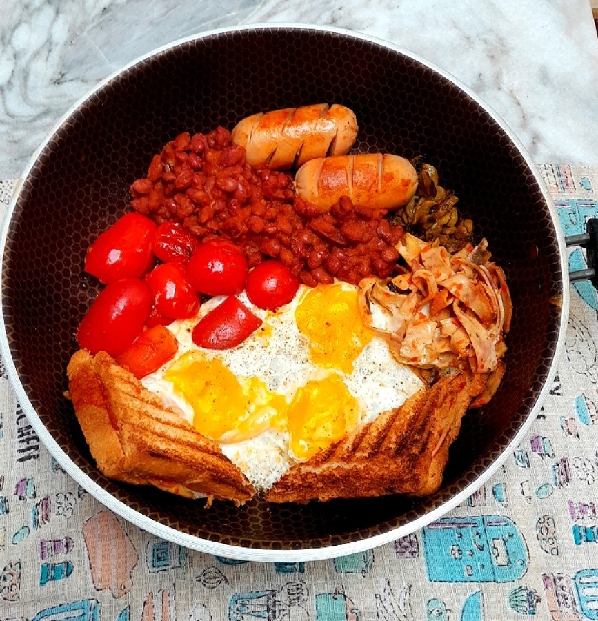 عکس صبحانه انگلیسی