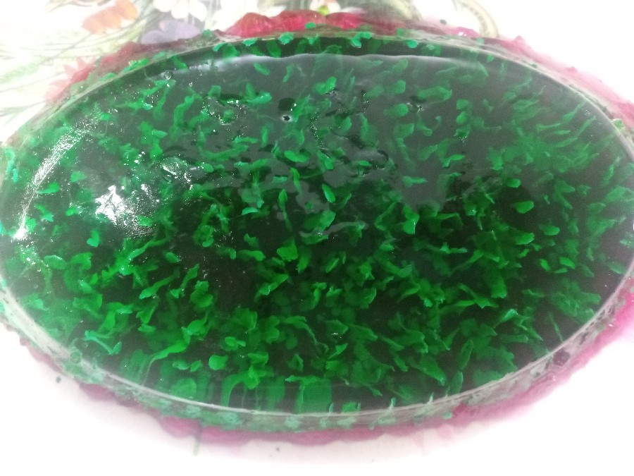 عکس ژله سبزه