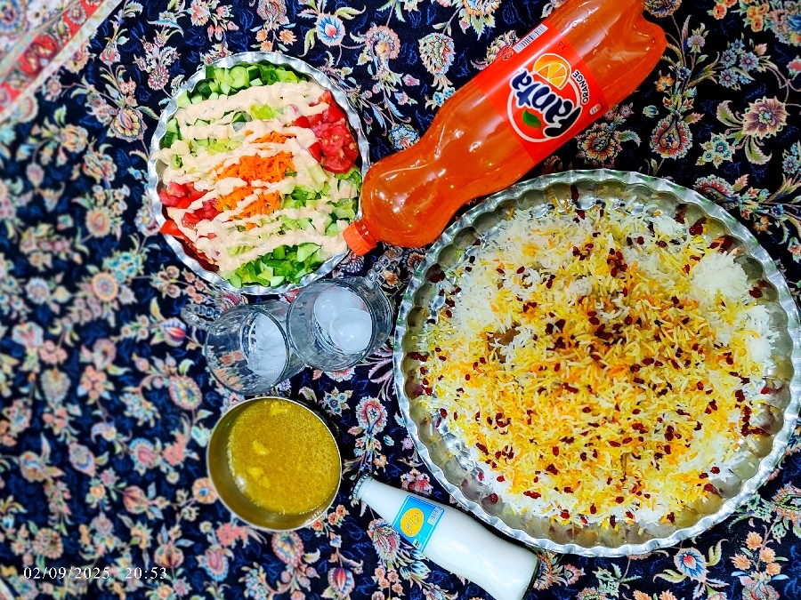 عکس زیر برنجی(چلو گوشت)?