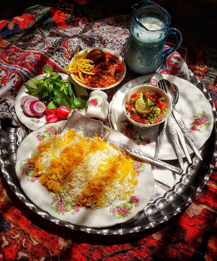 عکس قیمه سیب‌زمینی ساده