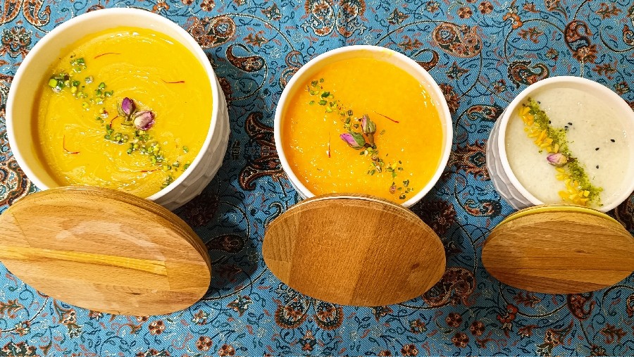 عکس کاچی،شله زردوشیربرنج