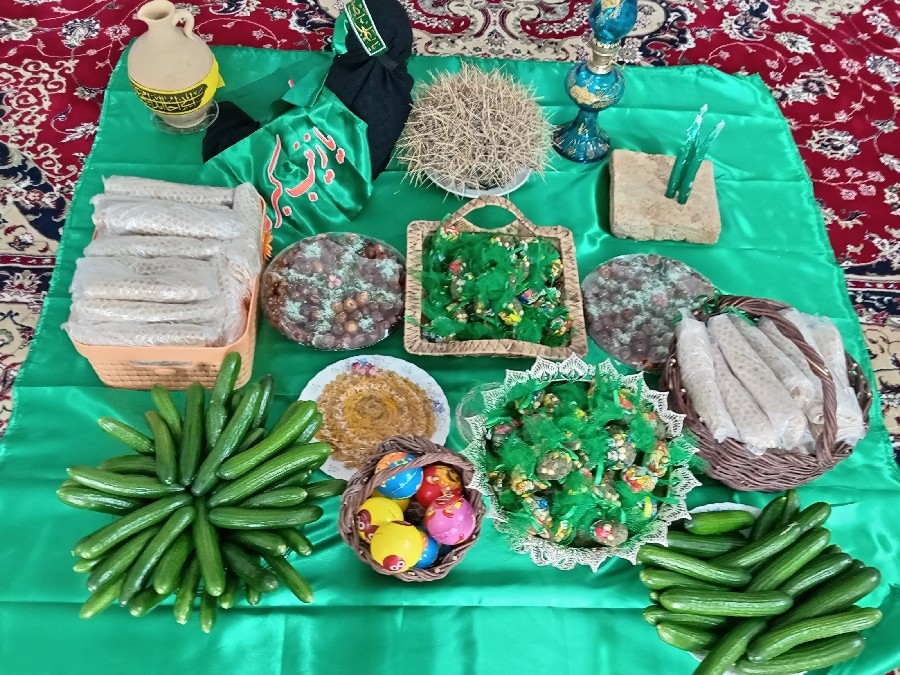 عکس سفره حضرت رقیه??