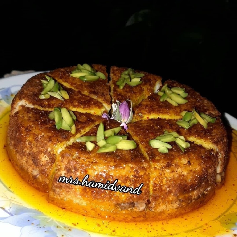 عکس خاگینه مغزدار