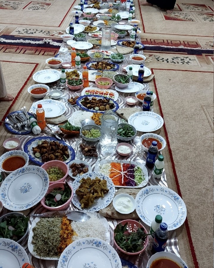 عکس سفره دوره همی