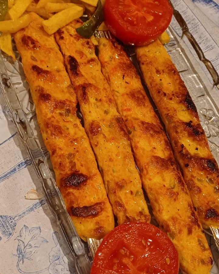 عکس کوبیده ی مرغ 
