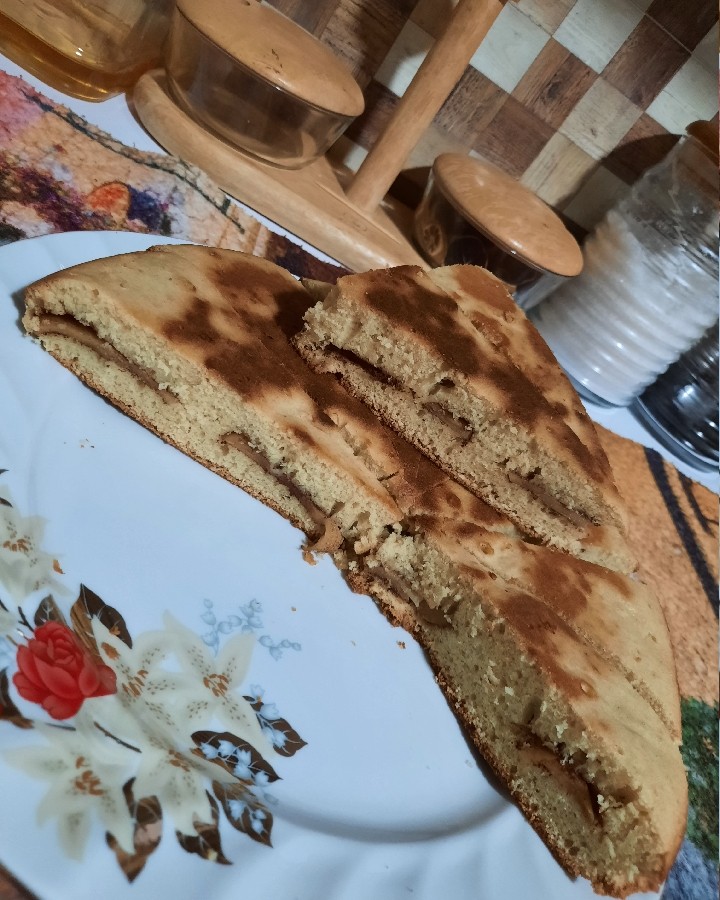 عکس کیک پای سیب