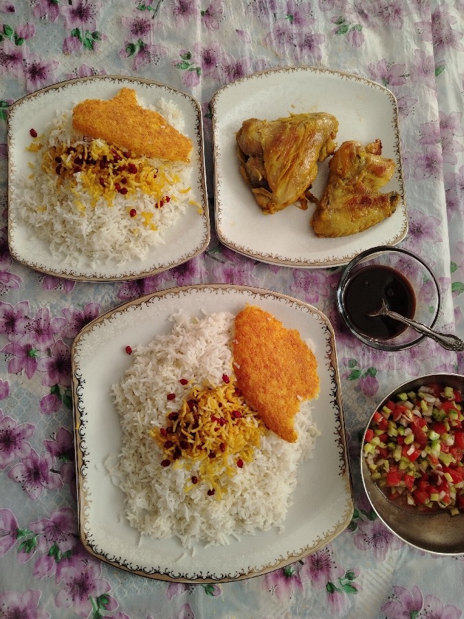عکس مرغ زعفرانی