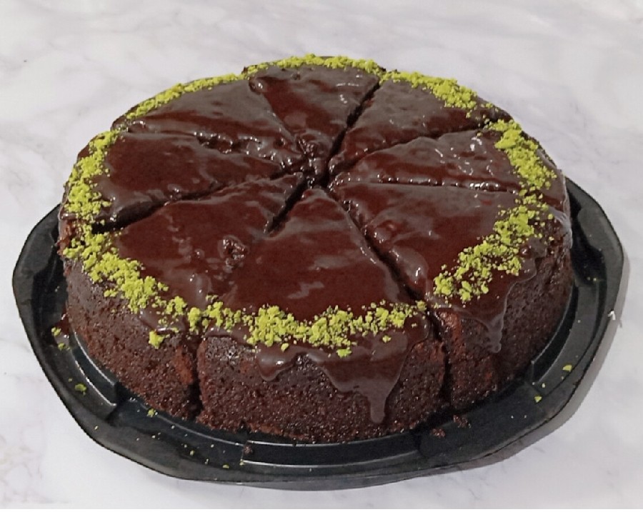 عکس کیک شکلاتی 