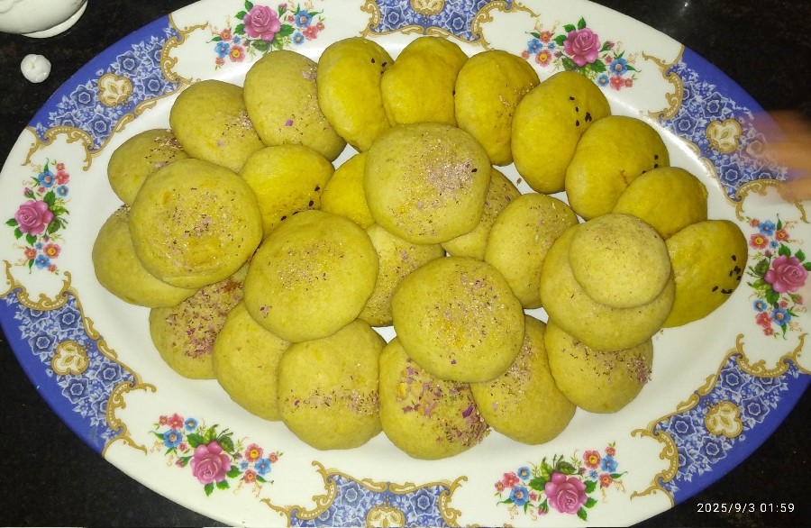 عکس کلوچه پرتقالی 