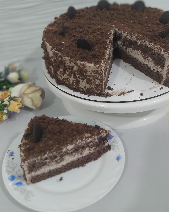 عکس کیک شکلاتی کلاسیک