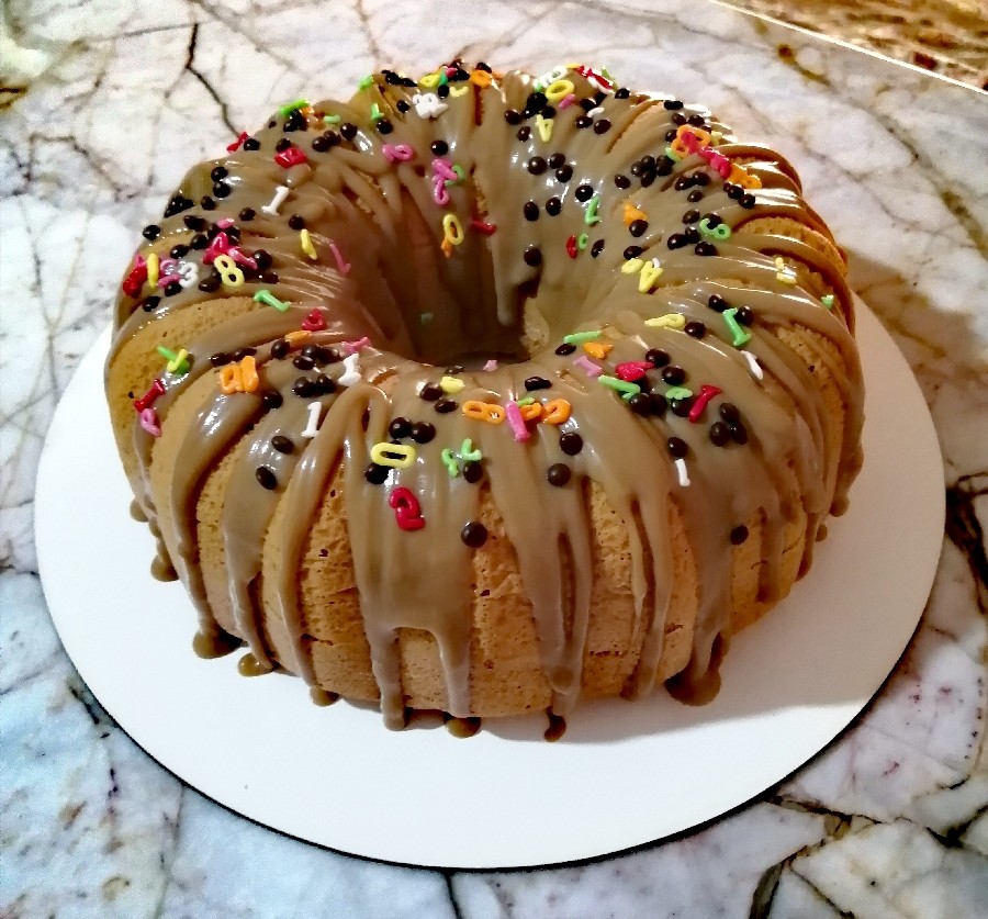 عکس کیک نسکافه 
