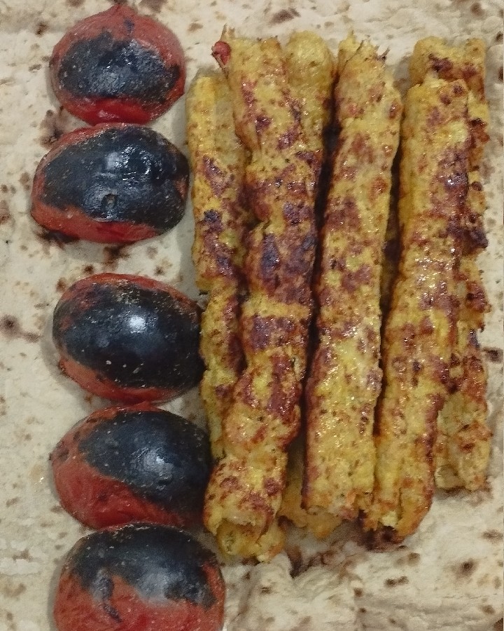 عکس کباب کوبیده مرغ