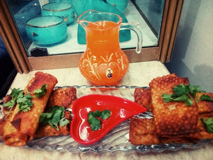 عکس بفرمائید شام سمبوسه 