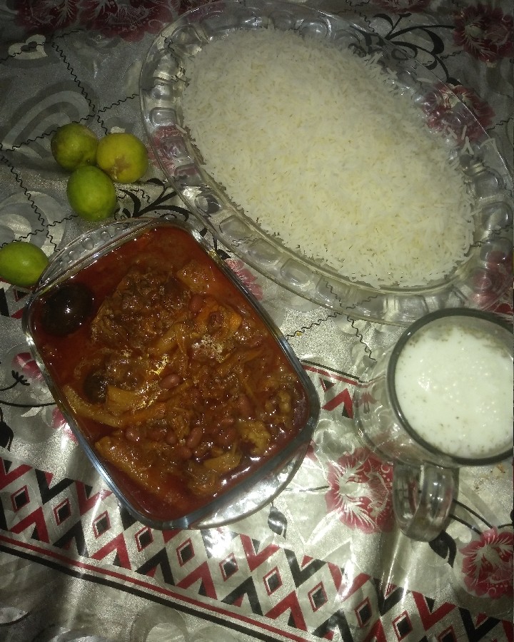 عکس خورشت کنگر