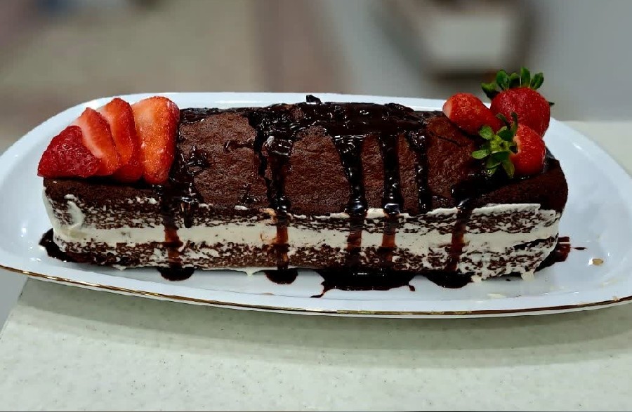 عکس کیک شکلاتی ❤️