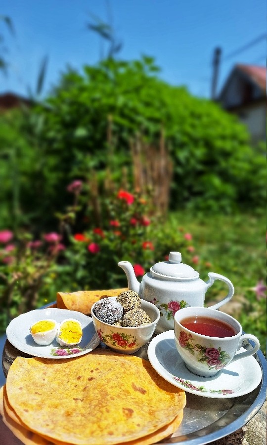 عکس نان کشتا یا خرفه(گیلانی)