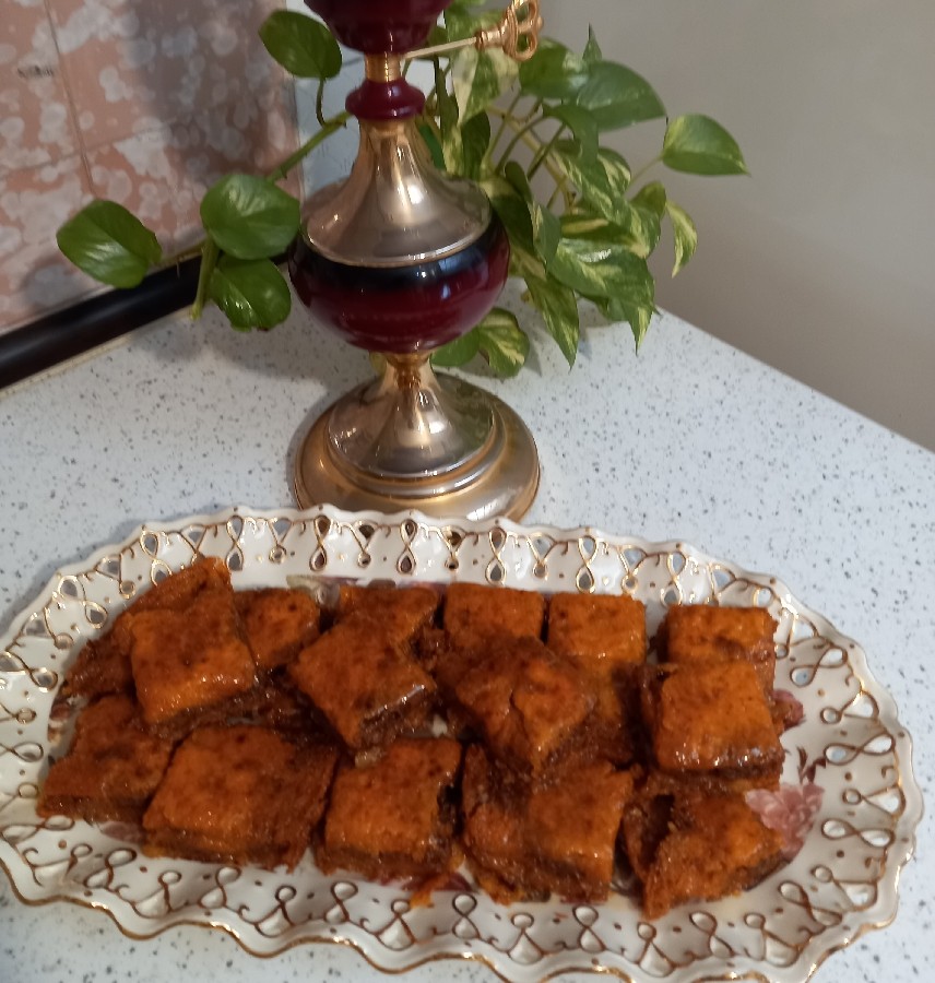 عکس خاگینه مغزدار هویج