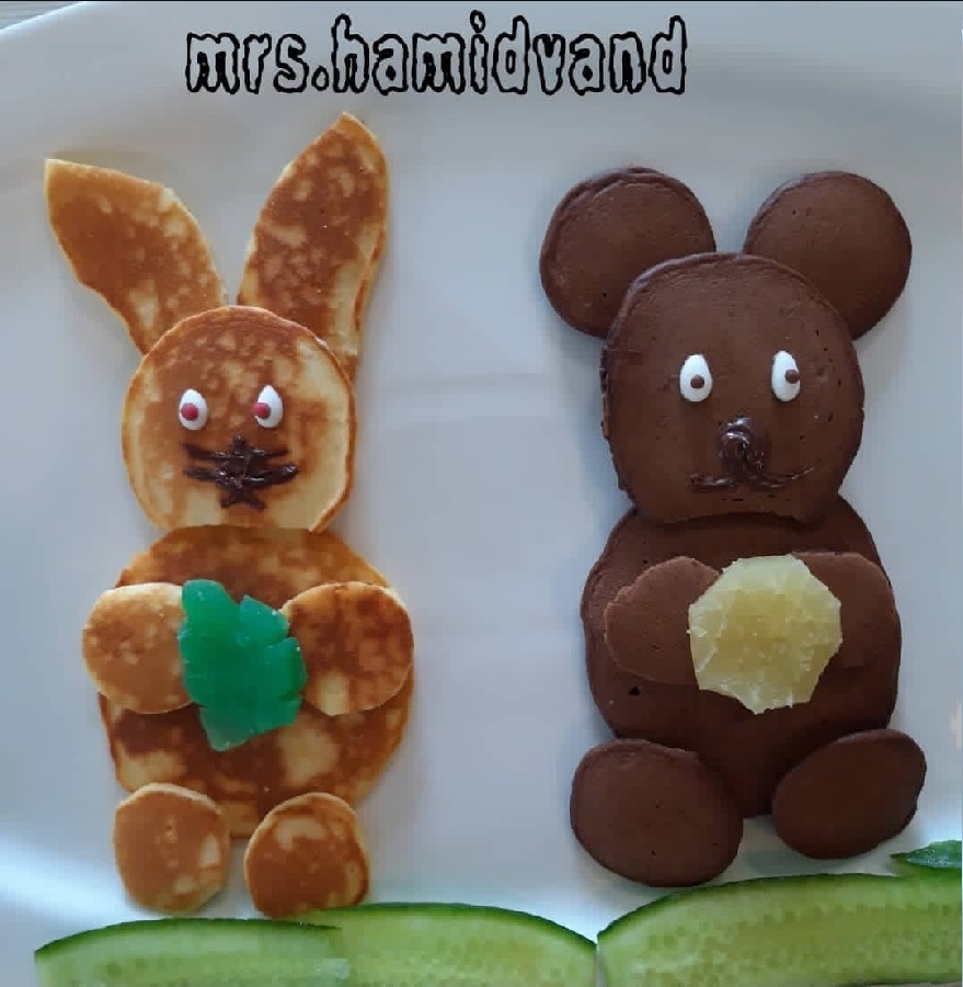 عکس پنکیک صبحانه