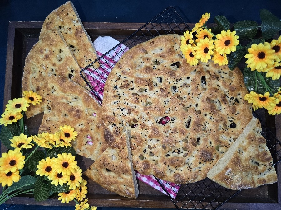عکس نان بربری خانگی 