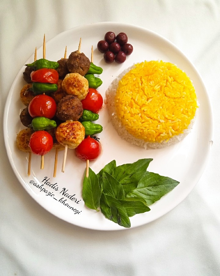 عکس #کباب_مهره_ای