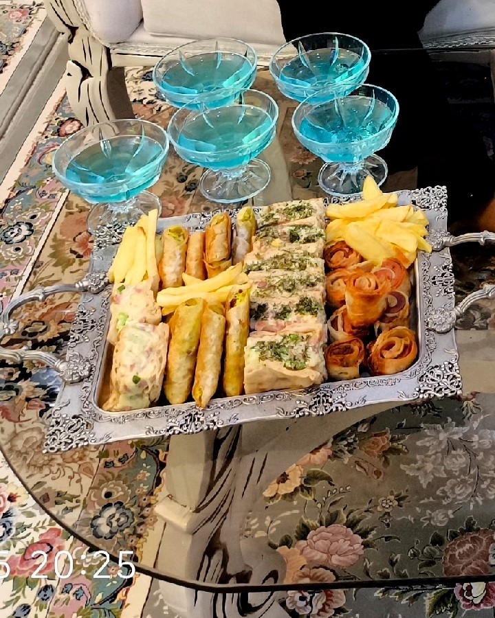 عکس سینی غذا 
