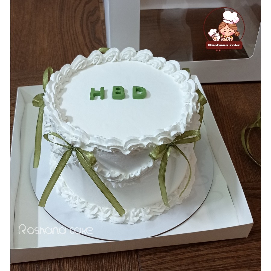 عکس کیک وینتیج 