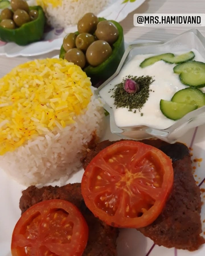 عکس کباب تابه ای