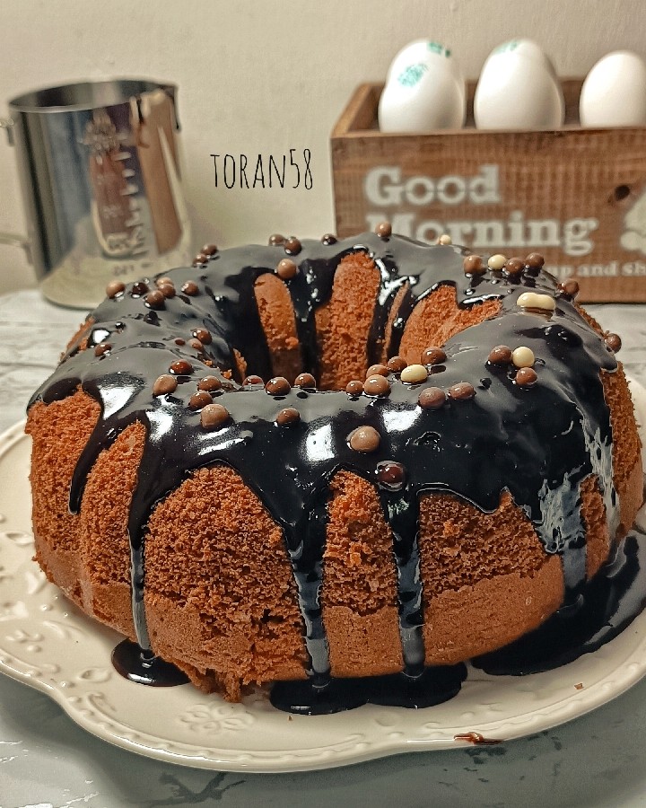 عکس کیک شکلاتی