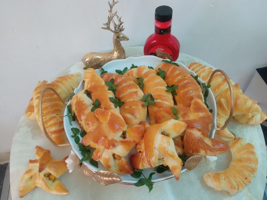 عکس پیراشکی گوشت 