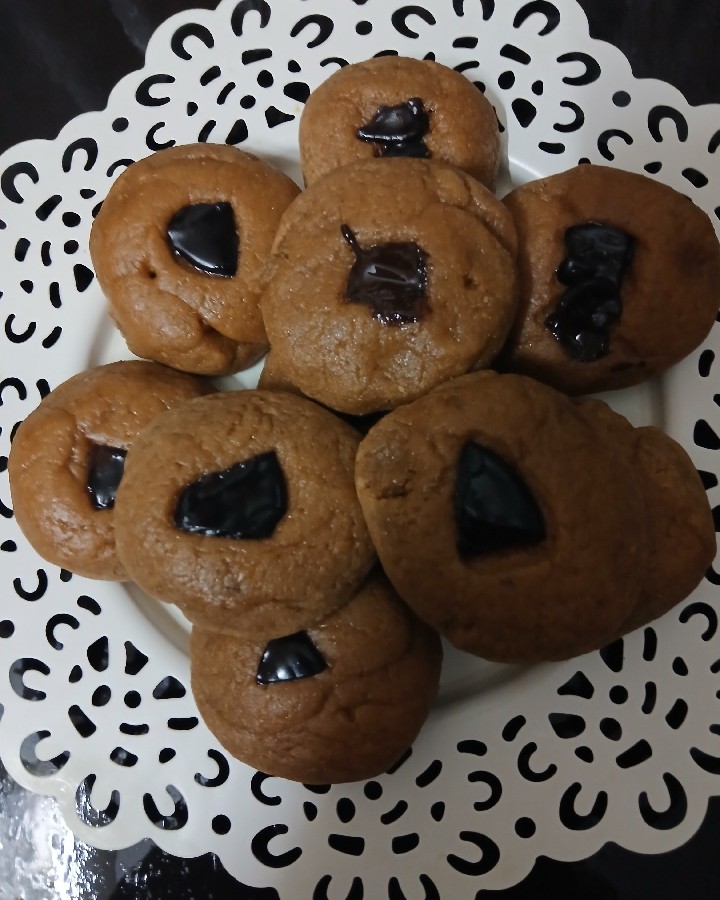 عکس کوکی شکلاتی ساده