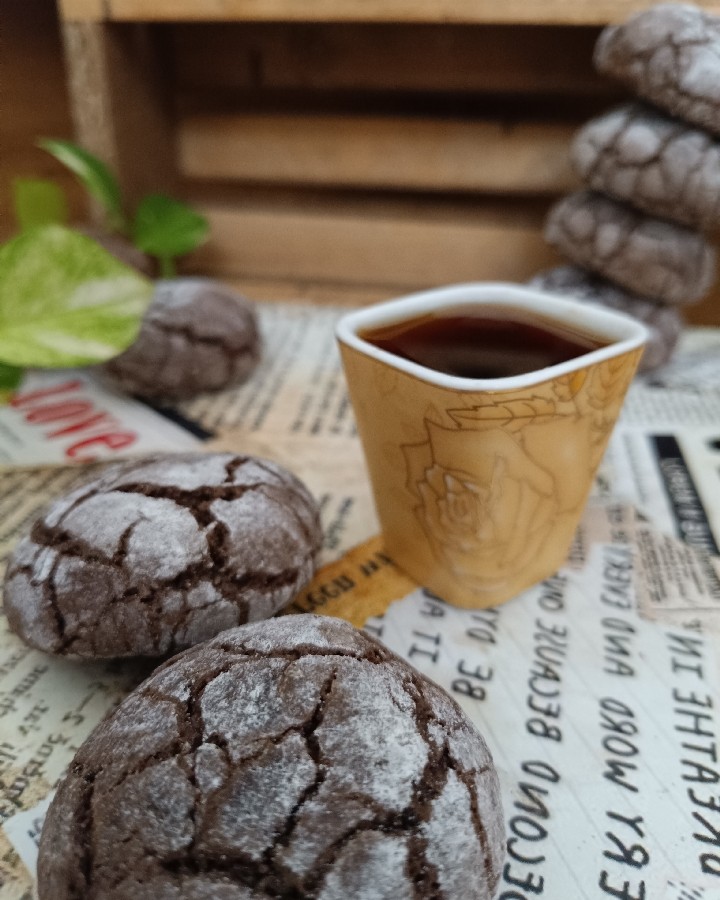 عکس کرینکل شکلاتی