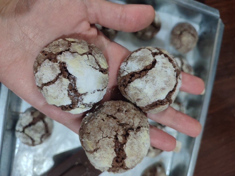 عکس کوکی کرینکل شکلاتی