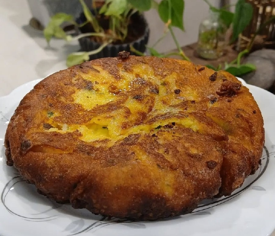 عکس کوکو سیب زمینی پخته