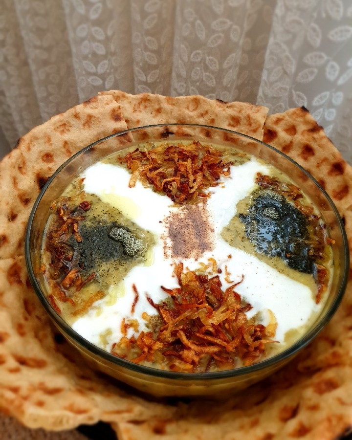 عکس آش ماست 