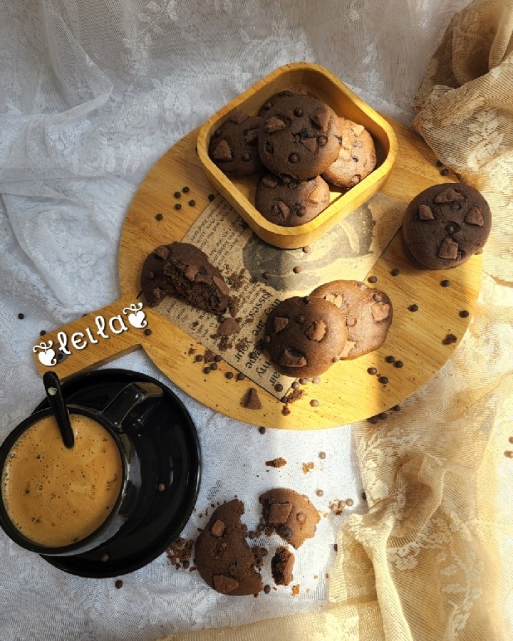 عکس کوکی رژیمی دارک چاکلت