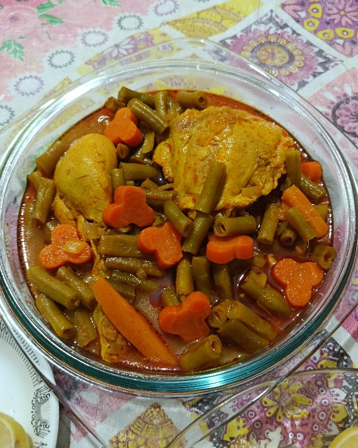 عکس خوش لوبیا سبز 