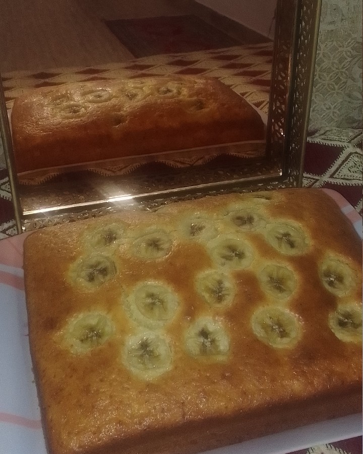 عکس کیک موزی.گفتن محشر شده 