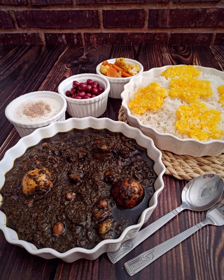 عکس خورش قرمه سبزی