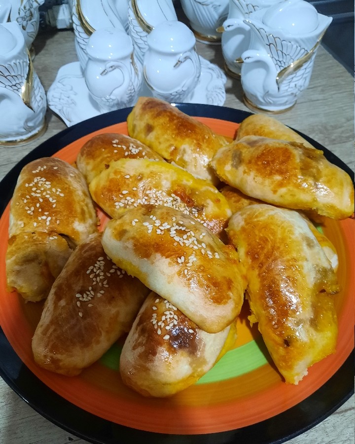 عکس پیراشکی گوشت 