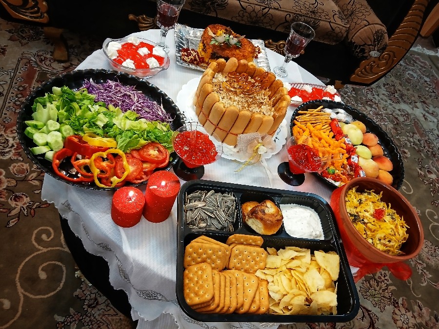 عکس میز سالگرد ازدواج