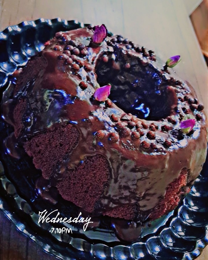 عکس کیک شکلاتی 