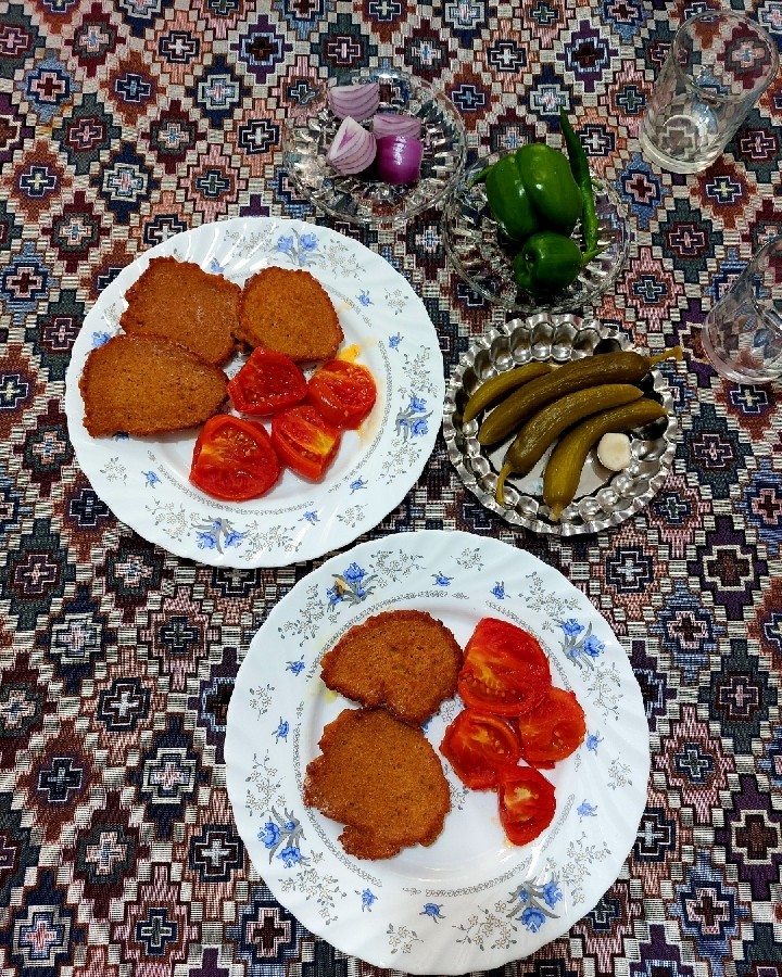عکس کتلت گیاهی