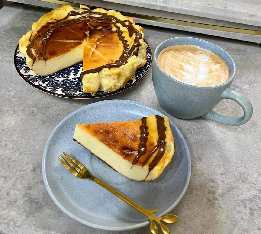 عکس چیز کیک سن سباستین