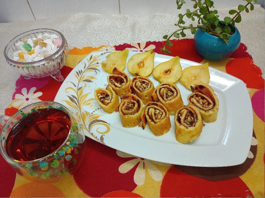 عکس خاگینه رولتی 