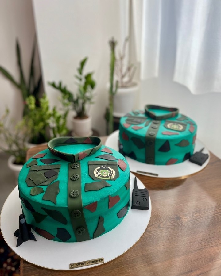 عکس کیک سربازی