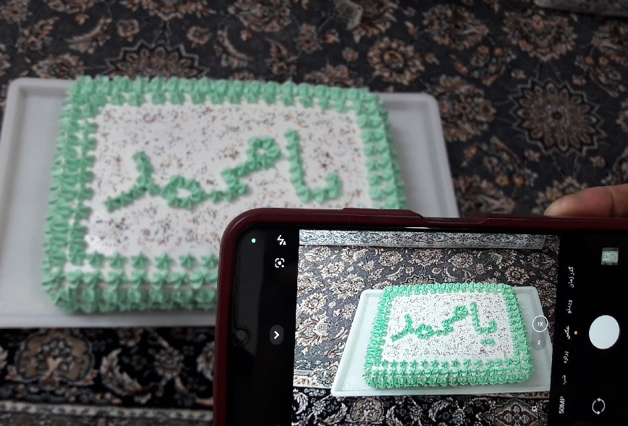 عکس کیک اسفنجی